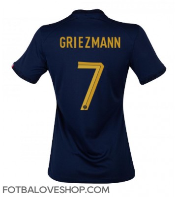 Francie Antoine Griezmann #7 Dámské Domácí Dres MS 2022 Krátký Rukáv